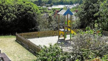 , Prochainement une tyrolienne de 25 mètres à l’Aire de jeux du Champ de la Rive, à Saint-Pol-de-Léon