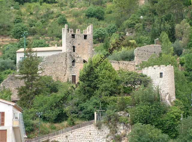 Les ruines du ch�teau