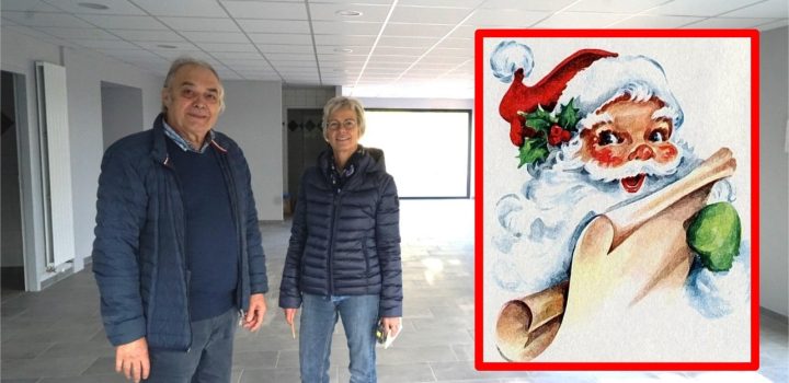 , En 1966, le Père Noël débarquait dans cette commune sarthoise… en parachute